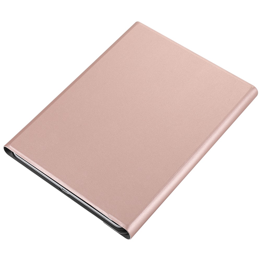 Tampa De Couro Sem Fio Destacável Do Teclado Do Bluetooth Para O Ipad Pro 11 Polegadas (2018) - Rosa Ouro-8