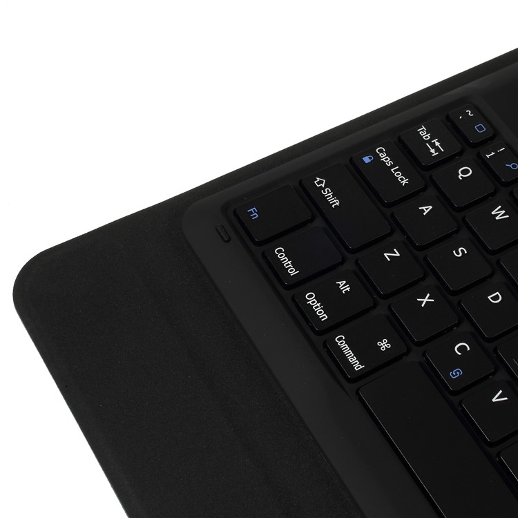 Bluetooth-Tastatur Mit Anti-Kratzern PU-Lederetui Für IPad Pro 11-Zoll (2018) - Schwarz-12