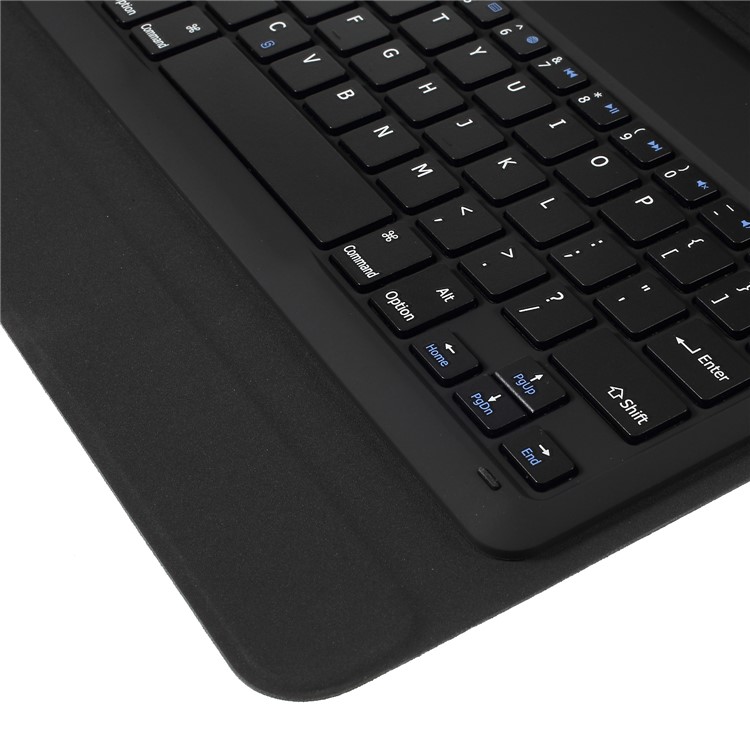 Bluetooth-Tastatur Mit Anti-Kratzern PU-Lederetui Für IPad Pro 11-Zoll (2018) - Schwarz-14