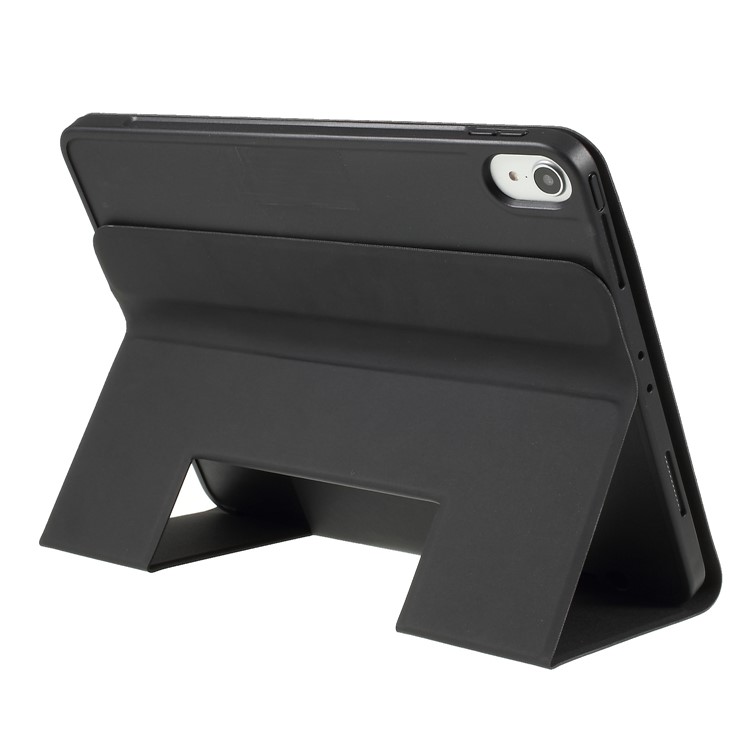 Bluetooth-Tastatur Mit Anti-Kratzern PU-Lederetui Für IPad Pro 11-Zoll (2018) - Schwarz-15