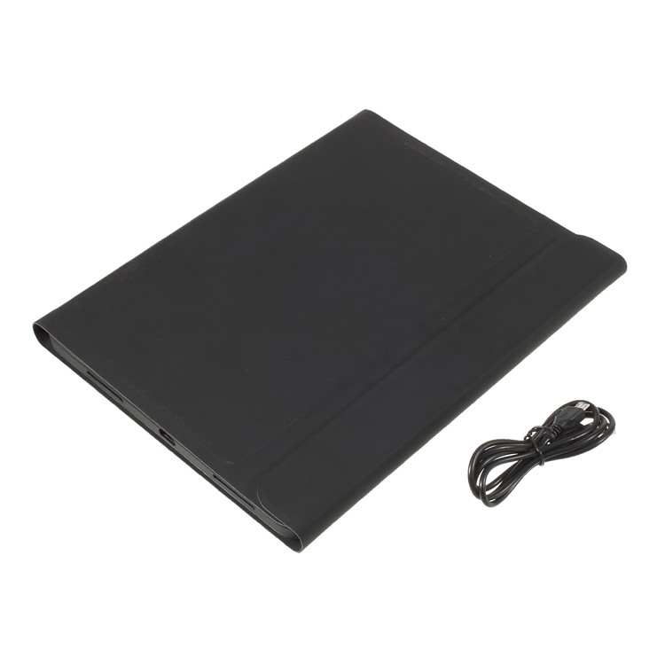 Bluetooth-Tastatur Mit Anti-Kratzern PU-Lederetui Für IPad Pro 11-Zoll (2018) - Schwarz-17