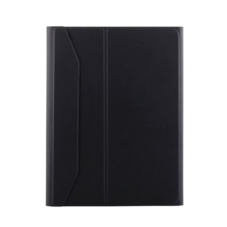 PU Leather Cover + Brushed ABS Detachable Bluetooth Keyboard for iPad Pro 11-inch (2018) - Black-7