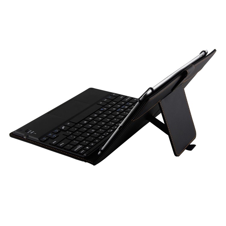 Clavier Bluetooth 2 En 1 Avec Touchpad Étui En Cuir PU Universel Pour Tablette TY-3310 De 9,7 À 10,1 Pouces-11