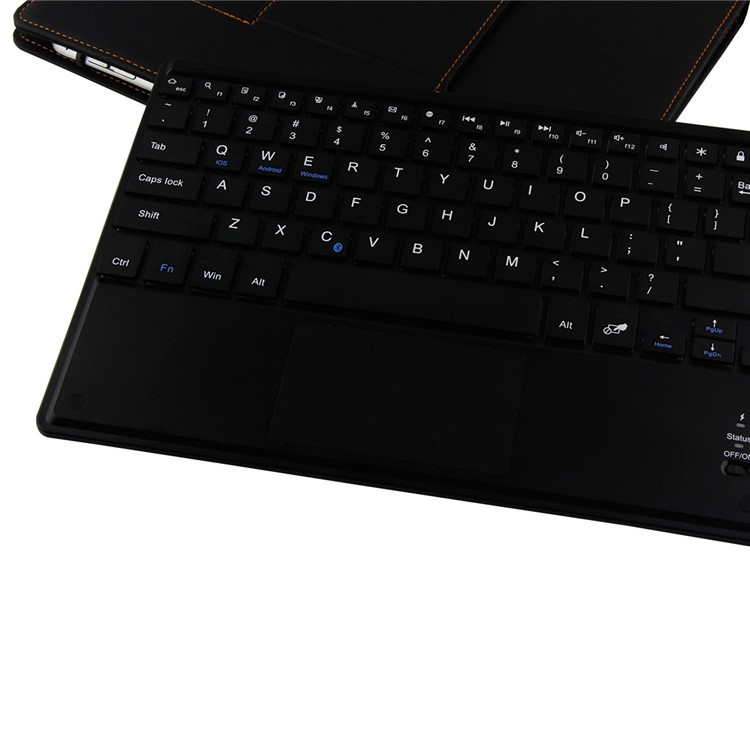 Clavier Bluetooth 2 En 1 Avec Touchpad Étui En Cuir PU Universel Pour Tablette TY-3310 De 9,7 À 10,1 Pouces-15
