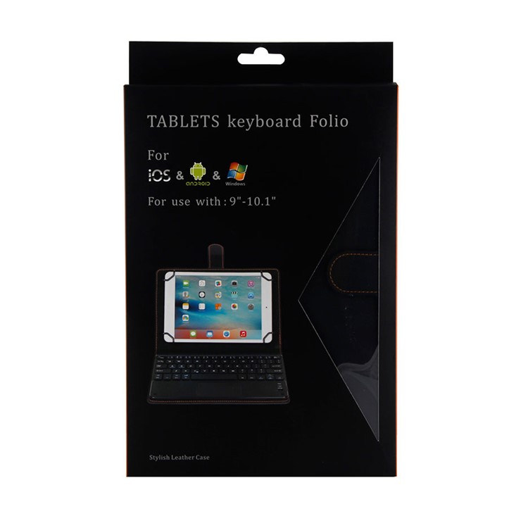 Clavier Bluetooth 2 En 1 Avec Touchpad Étui En Cuir PU Universel Pour Tablette TY-3310 De 9,7 À 10,1 Pouces-19