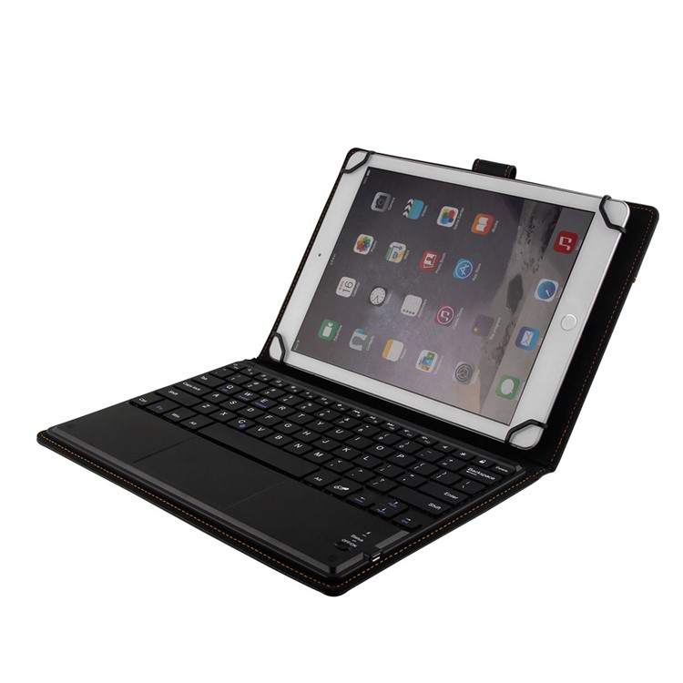 Clavier Bluetooth 2 En 1 Avec Touchpad Étui En Cuir PU Universel Pour Tablette TY-3310 De 9,7 À 10,1 Pouces-4
