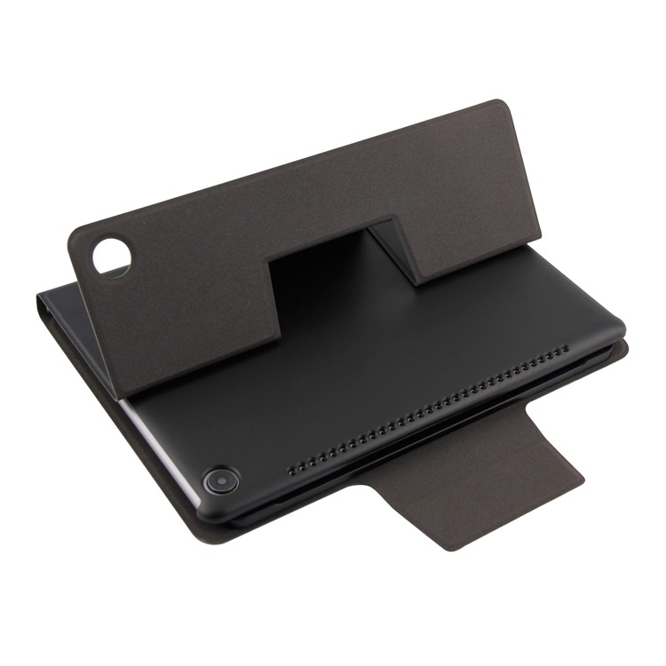 Detachable 2-in-1 Bluetooth Keyboard Leather Stand Cover for Huawei MediaPad M5 10/M5 10 (Pro) - Black-6