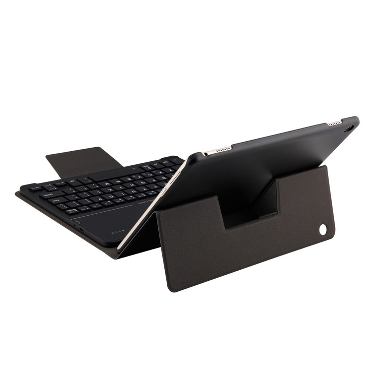 Detachable Bluetooth Keyboard Leather Tablet Stand Case for Huawei MediaPad M3 Lite 10 - Black-12