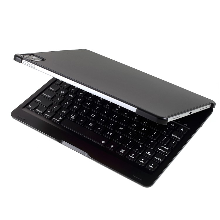 F105AS Bluetooth 4.0 Backlight Keyboard Case for iPad Pro 11-inch (2018) - Black-3