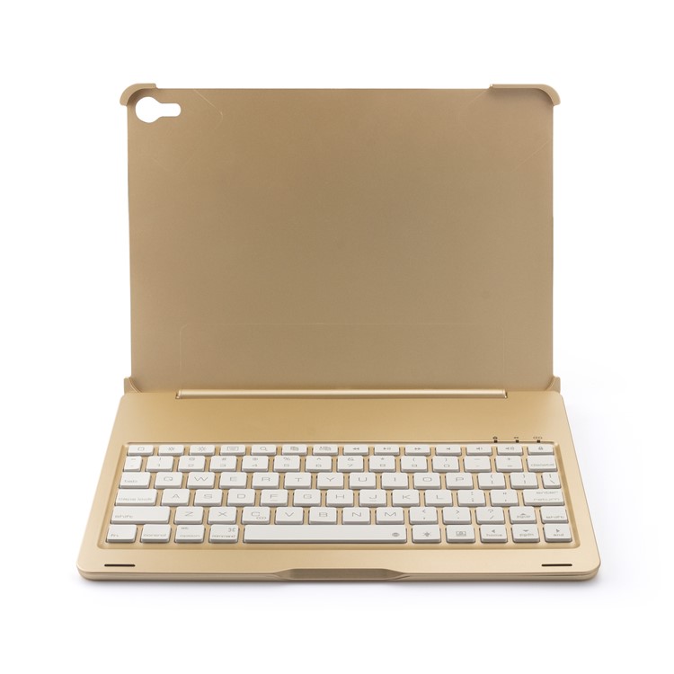 F105AS Bluetooth 4.0 Backlight Keyboard Case for iPad Pro 11-inch (2018) - Gold-1