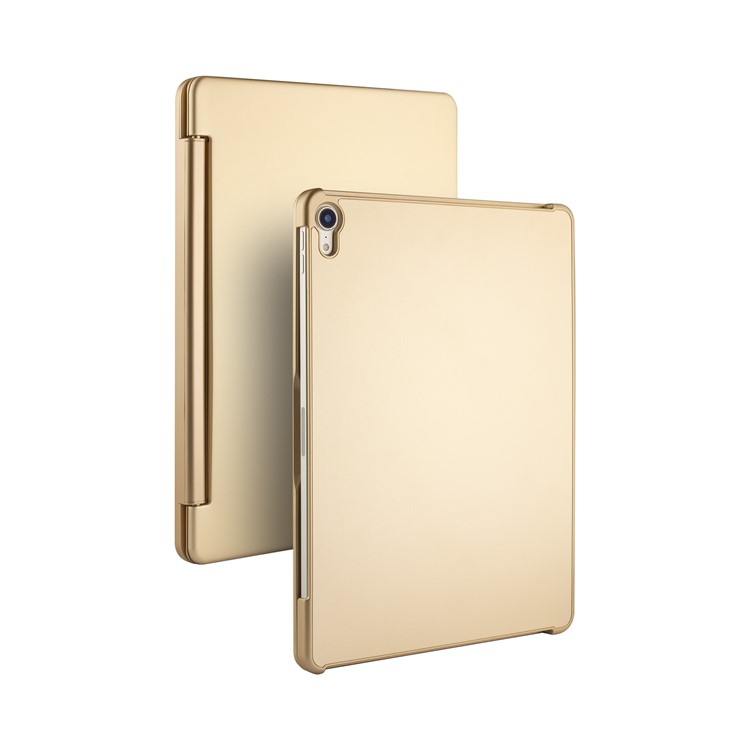 F105AS Bluetooth 4.0 Backlight Keyboard Case for iPad Pro 11-inch (2018) - Gold-6