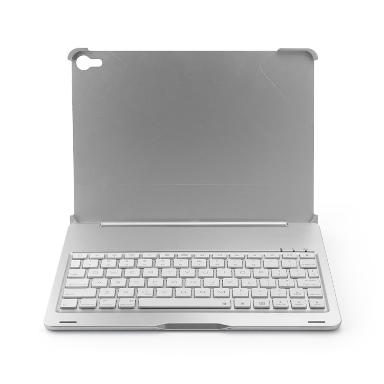 F105AS Bluetooth 4.0 Backlight Keyboard Case for iPad Pro 11-inch (2018) - Silver-1