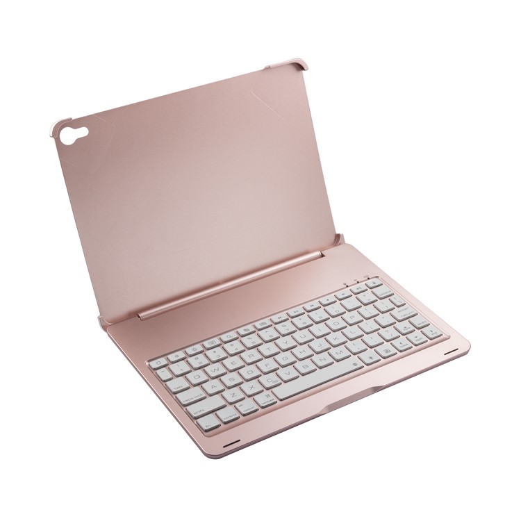 F105AS Bluetooth 4.0 Backlight Keyboard Case for iPad Pro 11-inch (2018) - Rose Gold-2