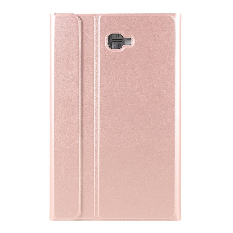 Detachable Bluetooth Keyboard Litchi Texture Leather Stand Case for Samsung Galaxy Tab A 10.1 (2016) / T580/T585 - Pink-2