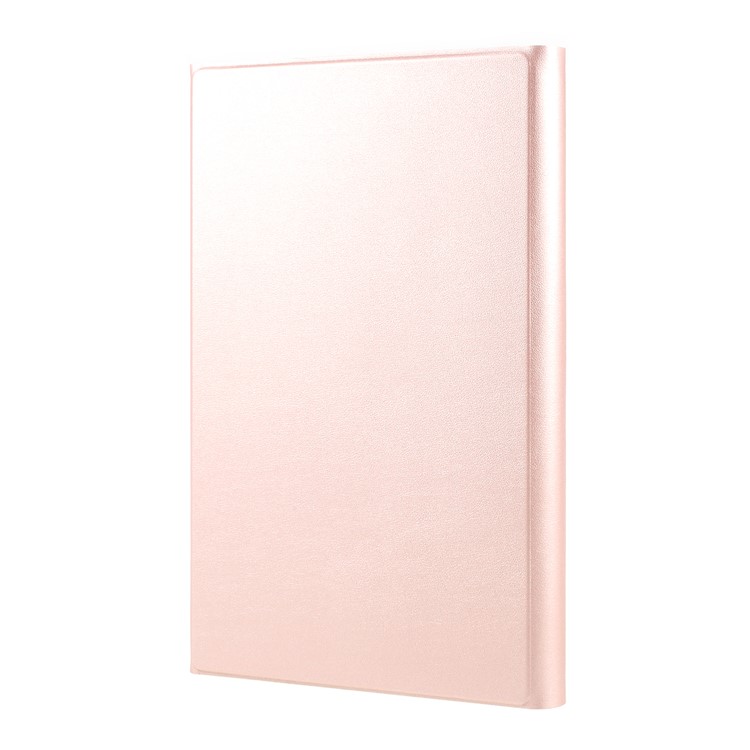 Detachable Bluetooth Keyboard Litchi Texture Leather Stand Case for Samsung Galaxy Tab A 10.1 (2016) / T580/T585 - Pink-3