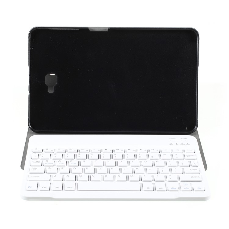 Detachable Bluetooth Keyboard Litchi Texture Leather Stand Case for Samsung Galaxy Tab A 10.1 (2016) / T580/T585 - Pink-7