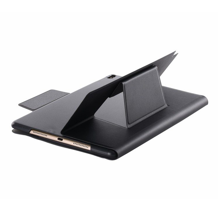 Teclado Do Bluetooth Da Tampa De Couro T1010 Para O Ar Do Ipad 10,5 Polegadas (2019) / Pro 10,5 Polegadas (2017) - Preto-2