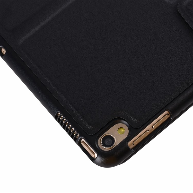 Teclado Do Bluetooth Da Tampa De Couro T1010 Para O Ar Do Ipad 10,5 Polegadas (2019) / Pro 10,5 Polegadas (2017) - Preto-3