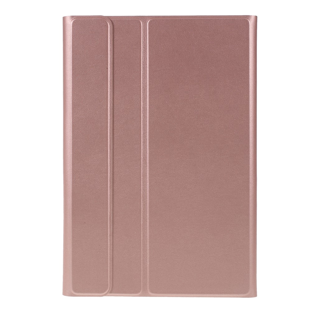 Smart Bluetooth Keyboard Leather Stand Case for Samsung Galaxy Tab S5e SM-T720/SM-T725 - Rose Gold-3