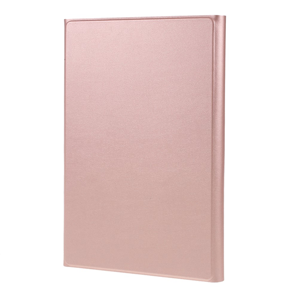 Smart Bluetooth Keyboard Leather Stand Case for Samsung Galaxy Tab S5e SM-T720/SM-T725 - Rose Gold-4