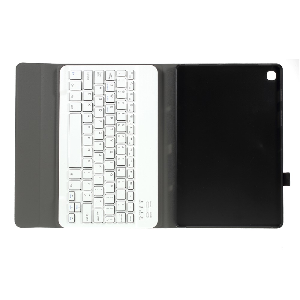 Smart Bluetooth Keyboard Leather Stand Case for Samsung Galaxy Tab S5e SM-T720/SM-T725 - Rose Gold-8