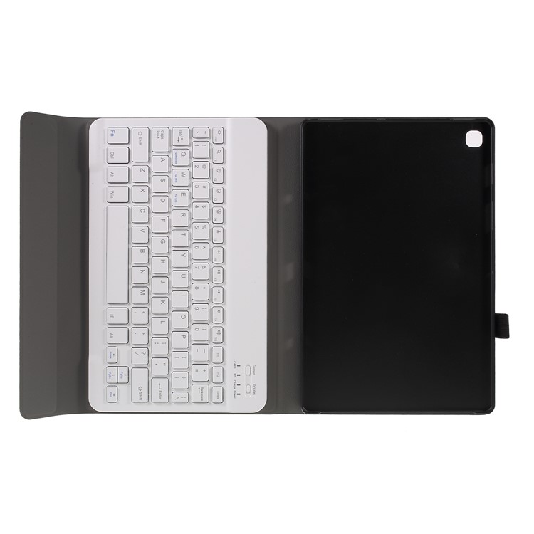 Funda De Cuero Inteligente Con Teclado Bluetooth Para Samsung Galaxy Tab S5e SM-T720 / SM-T725 - Oro-9