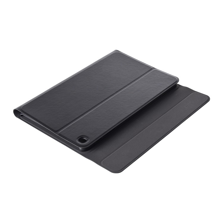 Auto-absorb Leather Tablet Case + Brushed ABS Keyboard for Samsung Galaxy Tab A 10.1 (2019) SM-T515 / SM-T515-9