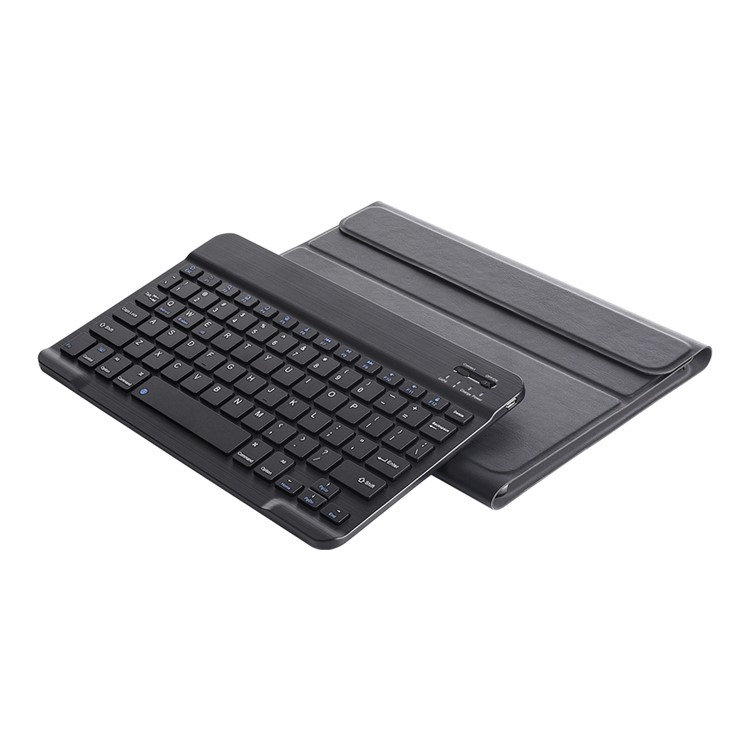 Leather Protective Case + Brushed ABS Keyboard for Samsung Galaxy Tab S5e SM-T720-10