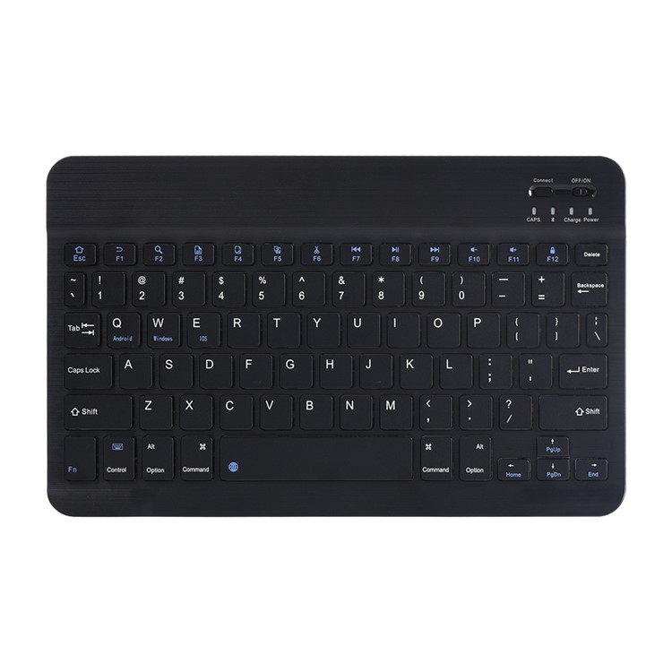 Leather Protective Case + Brushed ABS Keyboard for Samsung Galaxy Tab S5e SM-T720-12
