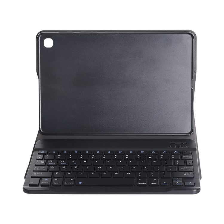 Leather Protective Case + Brushed ABS Keyboard for Samsung Galaxy Tab S5e SM-T720-4