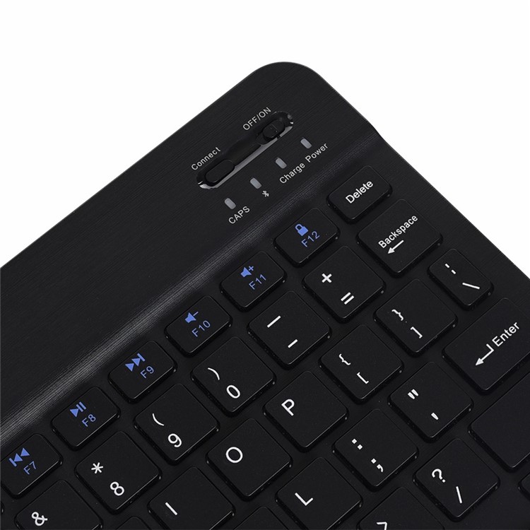 HW3028-2 Bluetooth Removível A1 Teclado Tampa De Couro Para Huawei Mediapad T5 10 / Almofada De Honra 5 10,1 Polegadas / Aproveite Pad 10,1 Polegadas - Preto-13
