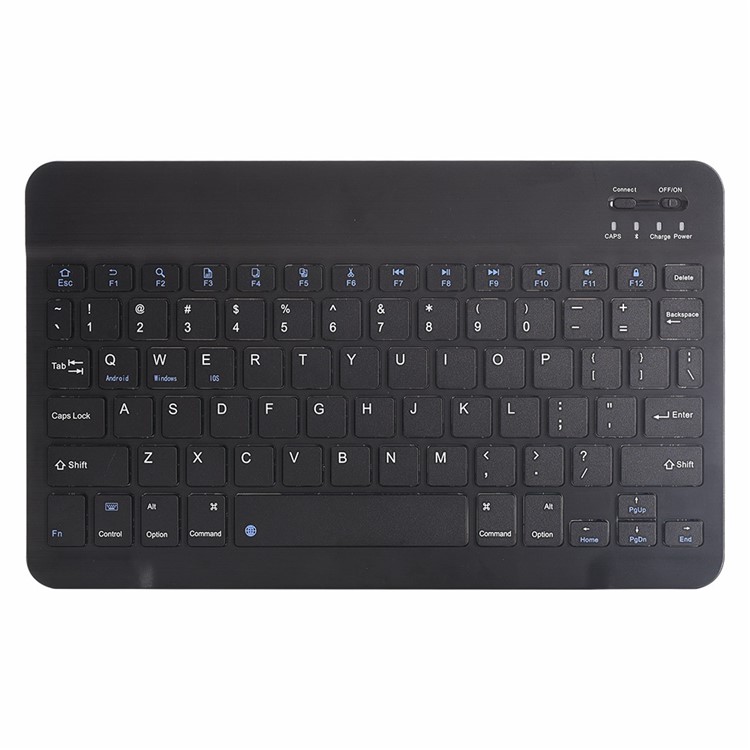 HW3028-2 Bluetooth Removível A1 Teclado Tampa De Couro Para Huawei Mediapad T5 10 / Almofada De Honra 5 10,1 Polegadas / Aproveite Pad 10,1 Polegadas - Preto-4