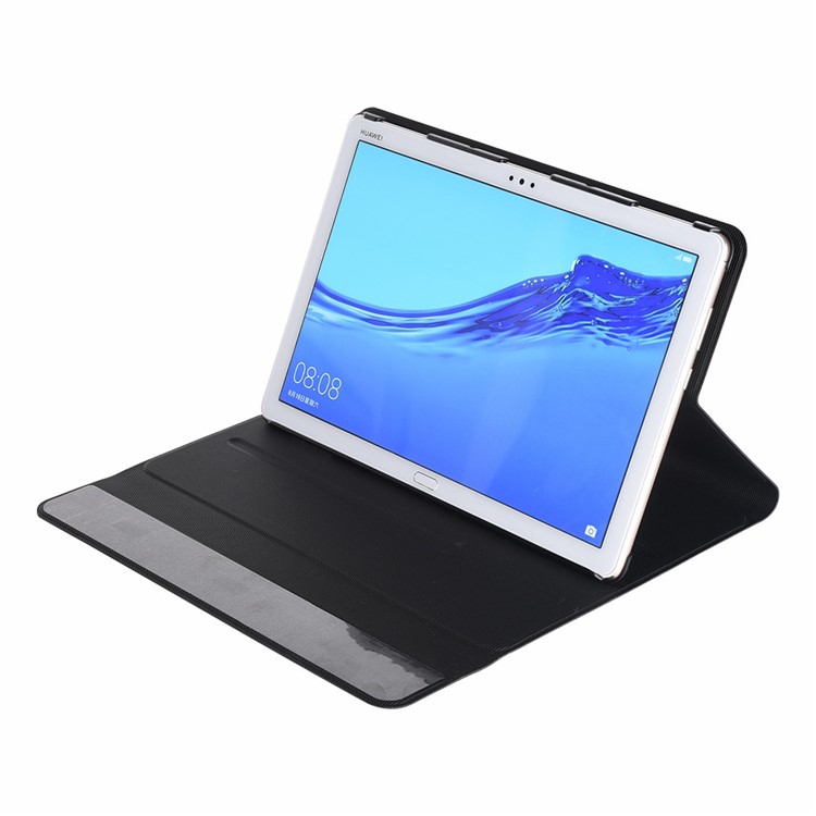 HW3028-1 Bluetooth Removível A1 Teclado Caso De Couro Para Huawei Mediapad M5 Lite 10 / Mediapad C5 10 - Preto-5