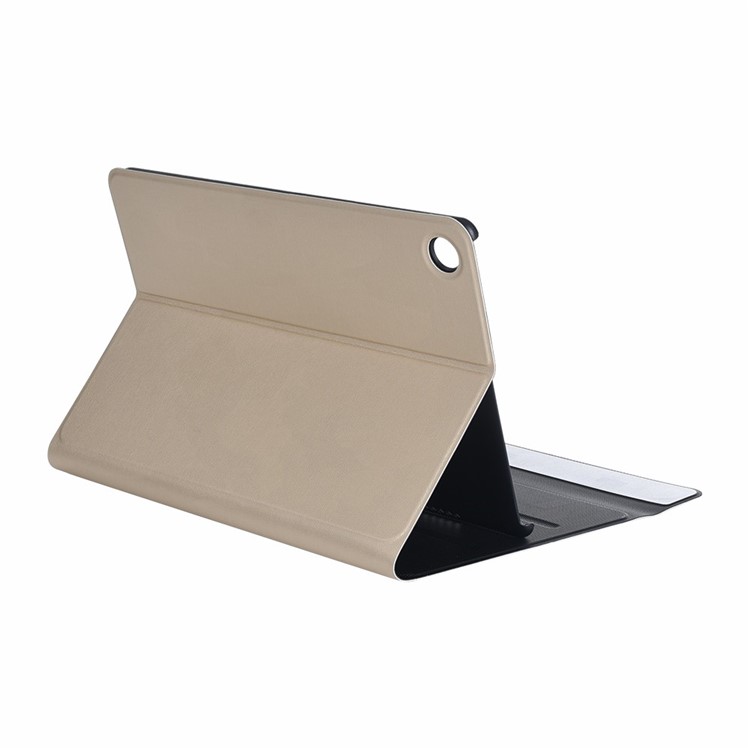 HW3028-3 Bluetooth Removable A1 Keyboard Leather Case for Huawei MediaPad M5 10 (10.8")/MediaPad M5 (Pro) 10.8" - Gold-6