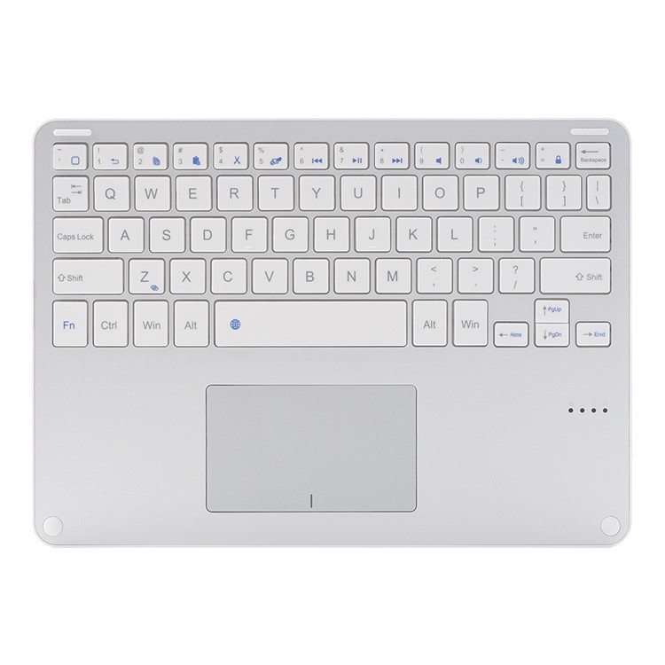 HW3028-4 PU Leather Shell + Aluminum Alloy Detachable Bluetooth Keyboard for Huawei MediaPad M6 10.8-inch - Gold-2