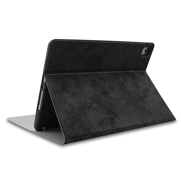 Detachable Bluetooth Keyboard Leather Stand Flip Case with Pen Slot for iPad Air 1/2 iPad Pro 9.7/ iPad 9.7 (2017/2018) - Black-9