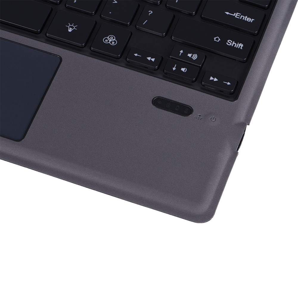Teclado Bluetooth Sem Fio Magnético De Couro De Microfibra SF-1089D Para Microsoft Surface Pro 6/5/4/3-14