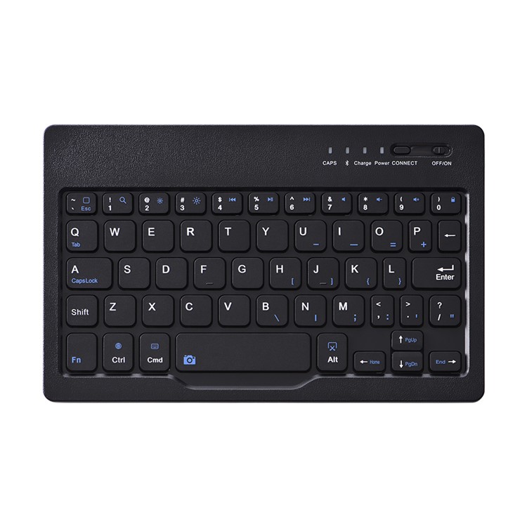 Destacável Teclado Bluetooth + PU Caixa Para Comprimidos Para Capas De Couro Mini-3 / Mini-2 / Mini- - Preto-2