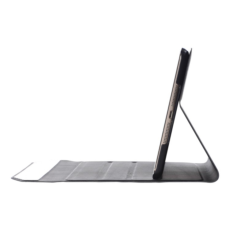 Destacável Teclado Bluetooth + PU Caixa Para Comprimidos Para Capas De Couro Mini-3 / Mini-2 / Mini- - Preto-5