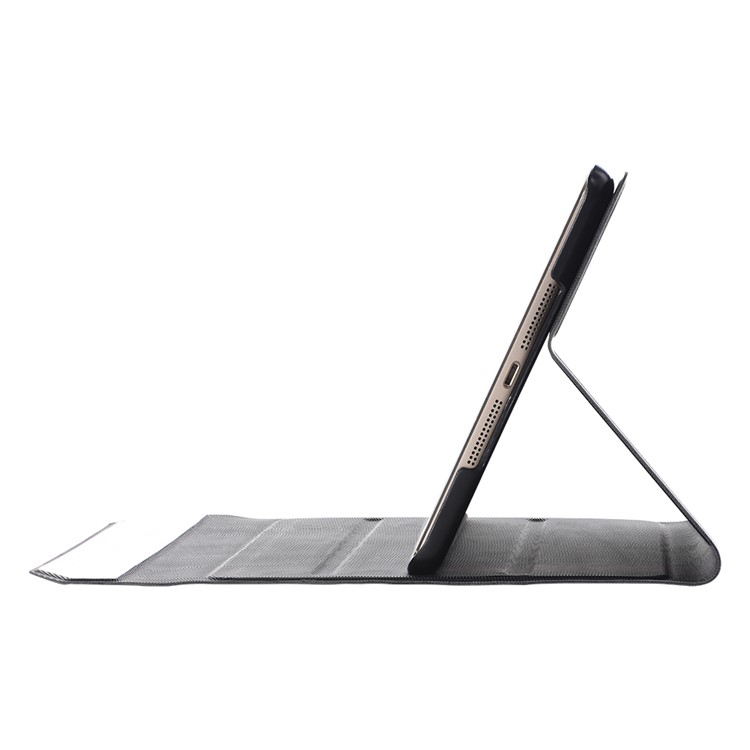 Destacável Teclado Bluetooth + PU Caixa Para Comprimidos Para Capas De Couro Mini-3 / Mini-2 / Mini- - Ouro-3