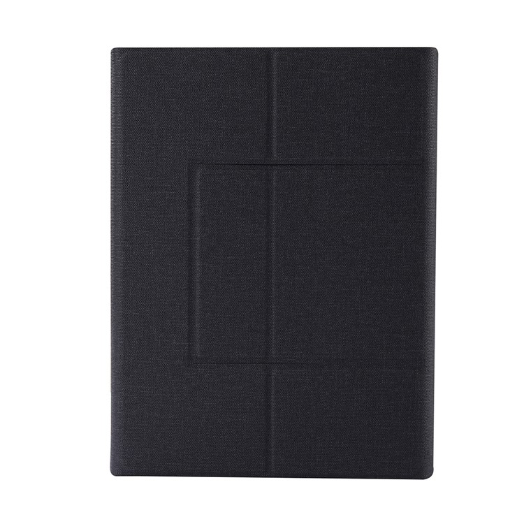 2 in 1 Bluetooth Keyboard with Stand Leather Tablet Shell for iPad 10.2 (2020) (2019) (K102B) - Black-3