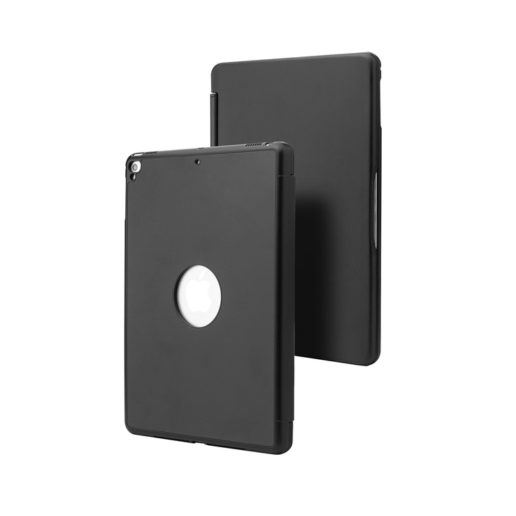 F8AS Ultra-Thin Backlit Wireless/Bluetooth Keyboard Stand Cover for iPad Air 2 / Air (2013) / iPad Pro 9.7 inch (2016) / iPad 9.7-inch (2018)/(2017) - Black-16