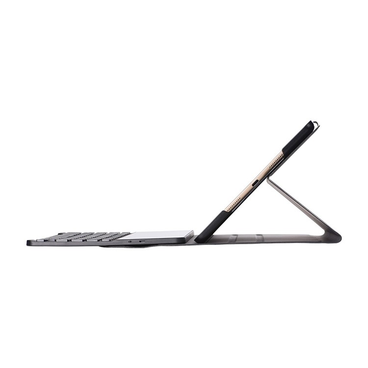 FT-2062B Detachable Tempered Glass Bluetooth Keyboard + PU Leather Tablet Case for iPad 10.2 (2019)-10