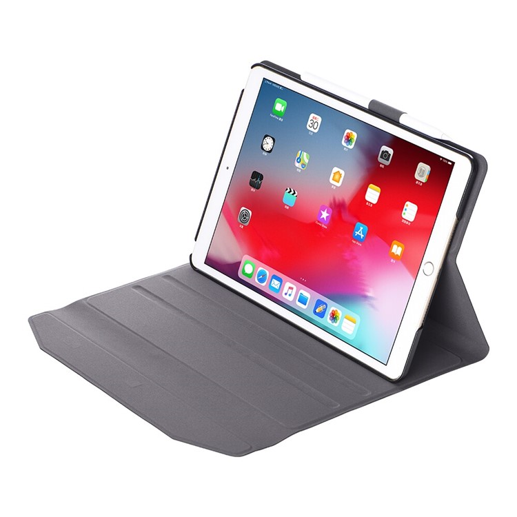 FT-2062B Detachable Tempered Glass Bluetooth Keyboard + PU Leather Tablet Case for iPad 10.2 (2019)-6