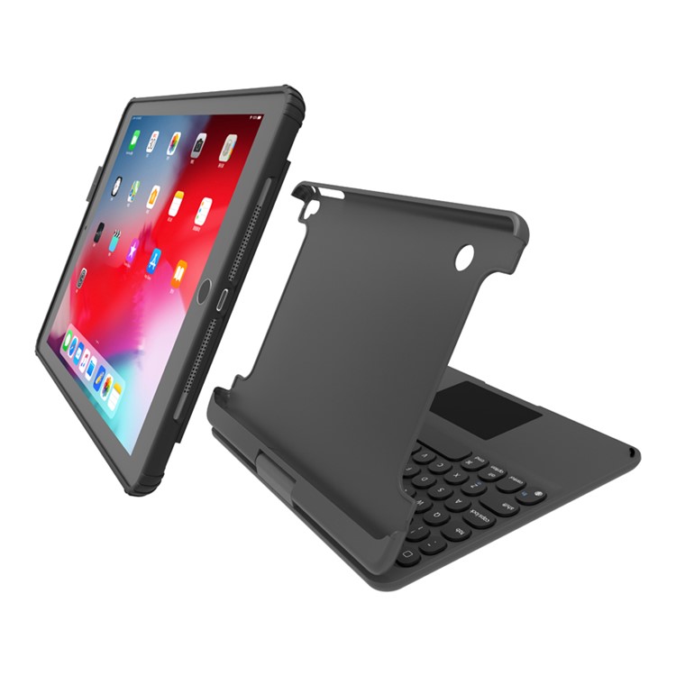 Bluetooth-Tastatur Mit Rotierend Fall Ständern Für IPad 9,7 Zoll (2017) / (2018) / Pro 9.7 Zoll (2016) / Luft-2 / Luft-3