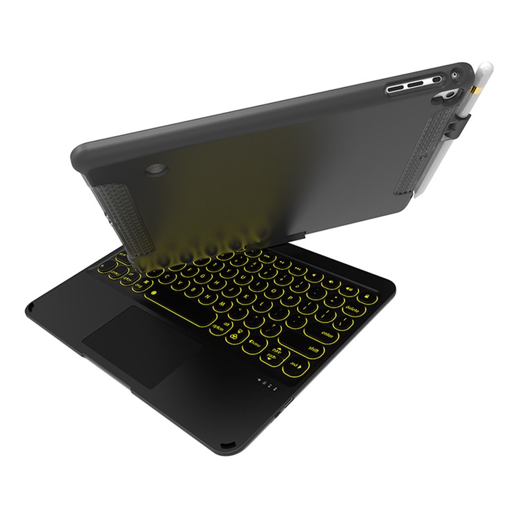 Bluetooth-Tastatur Mit Rotierend Fall Ständern Für IPad 9,7 Zoll (2017) / (2018) / Pro 9.7 Zoll (2016) / Luft-2 / Luft-7