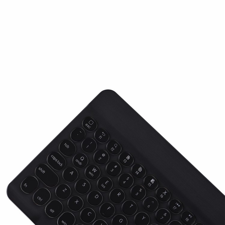 FT0301D Bluetooth Keyboard 7-Color Backlight Tablet Keyboard - Black-6