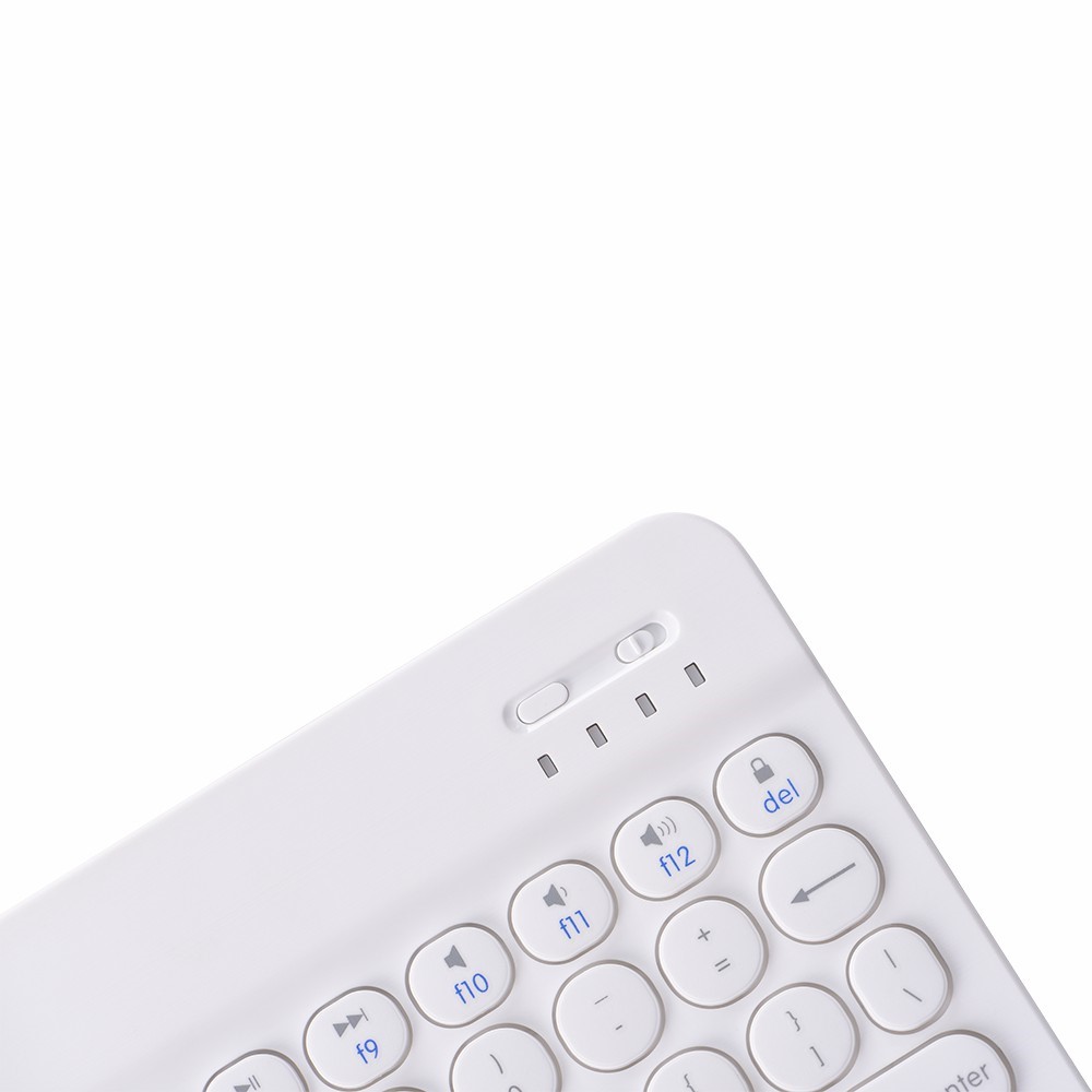 FT-3031 Bluetooth Keyboard Case for Huawei MatePad Pro - White-5
