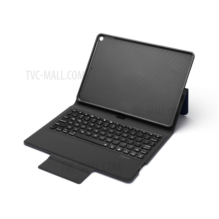 Bluetooth Keyboard Leather Stand Case for iPad 10.2 (2019)-21