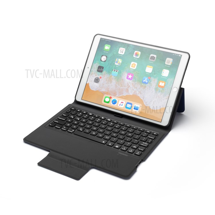 Bluetooth Keyboard Leather Stand Case for iPad 10.2 (2019)-22